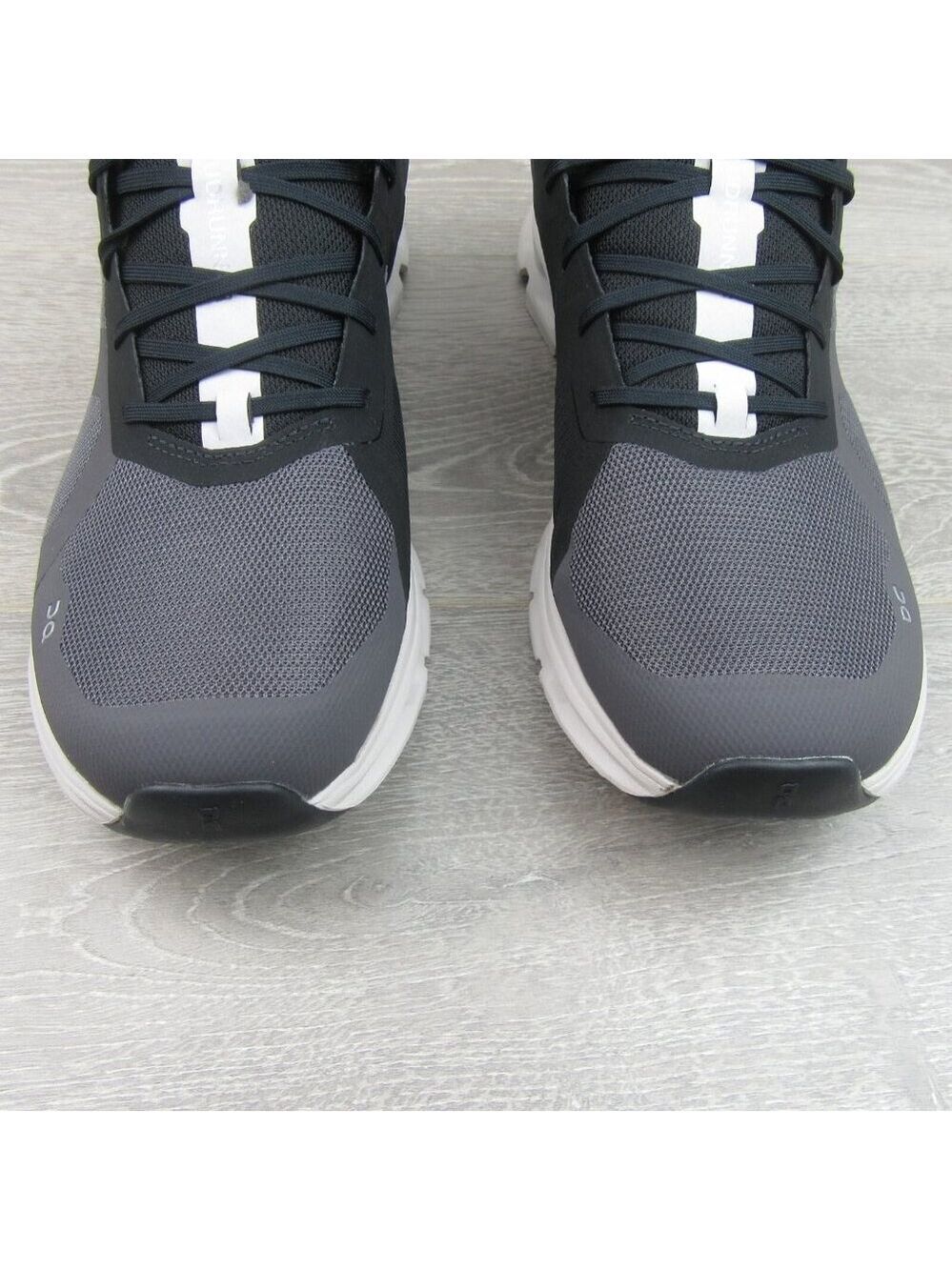 ON Cloudrunner Athletic Running Shoes Mens Size 12.5 Black White NEW #46.99017 - Picture 5 of 16